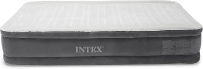 Intex Comfort Dura-Beam Airbed - Elevated Design with Internal Electric Pump | 2020 Model