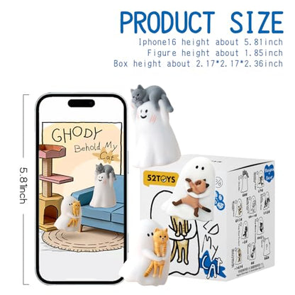 52TOYS Behold My Cat Blind Box 2-Pack Collectible Kawaii Action Figures