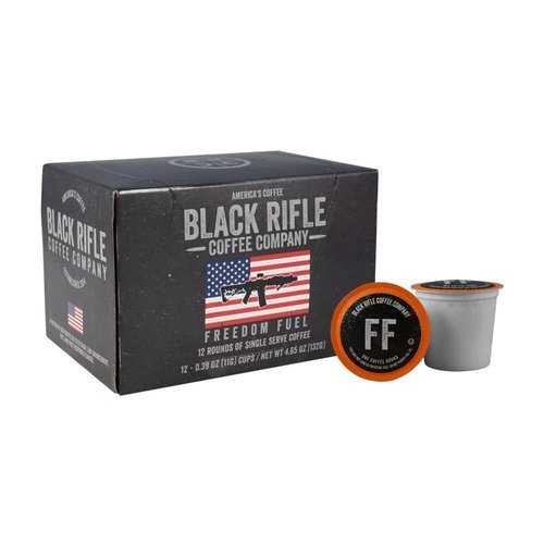 Black Rifle Coffee Company Dark Roast Coffee Pods - Bold & Smoky 100% Arabica | Single-Serve K-Cup Compatible - 12 Count