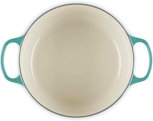 Le Creuset Enameled Cast Iron Cookware Set - 5 Piece | Riviera Color for Durable Cooking