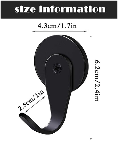 Skiennix Magnetic Wreath Hanger - Heavy Duty Hook Holds Up to 11lbs for Metal Doors & Christmas Decor