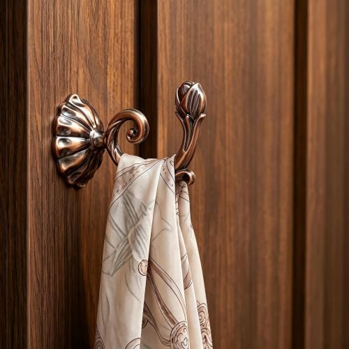 Heavy-Duty Copper Zinc Alloy Curtain Holdbacks 7.5cm Set of 2