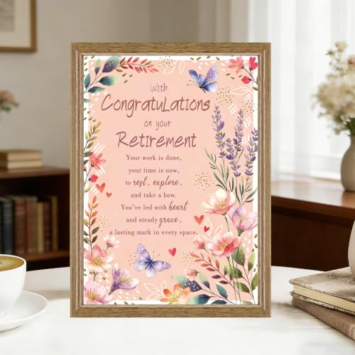 Retirement Gift Card for Women Her Coworker MM-481 - Congratulations & Best Wishes