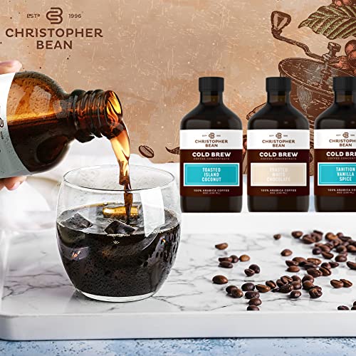 Decaf Colombian Coffee Concentrate, Unsweetened Cold Brew & Iced Coffee Distillate Liquid Java. Hand Crafted Concentrated 100% Arabica, Pure Coffee Bean Extract 8-Ounce Bottle, 40 Servings