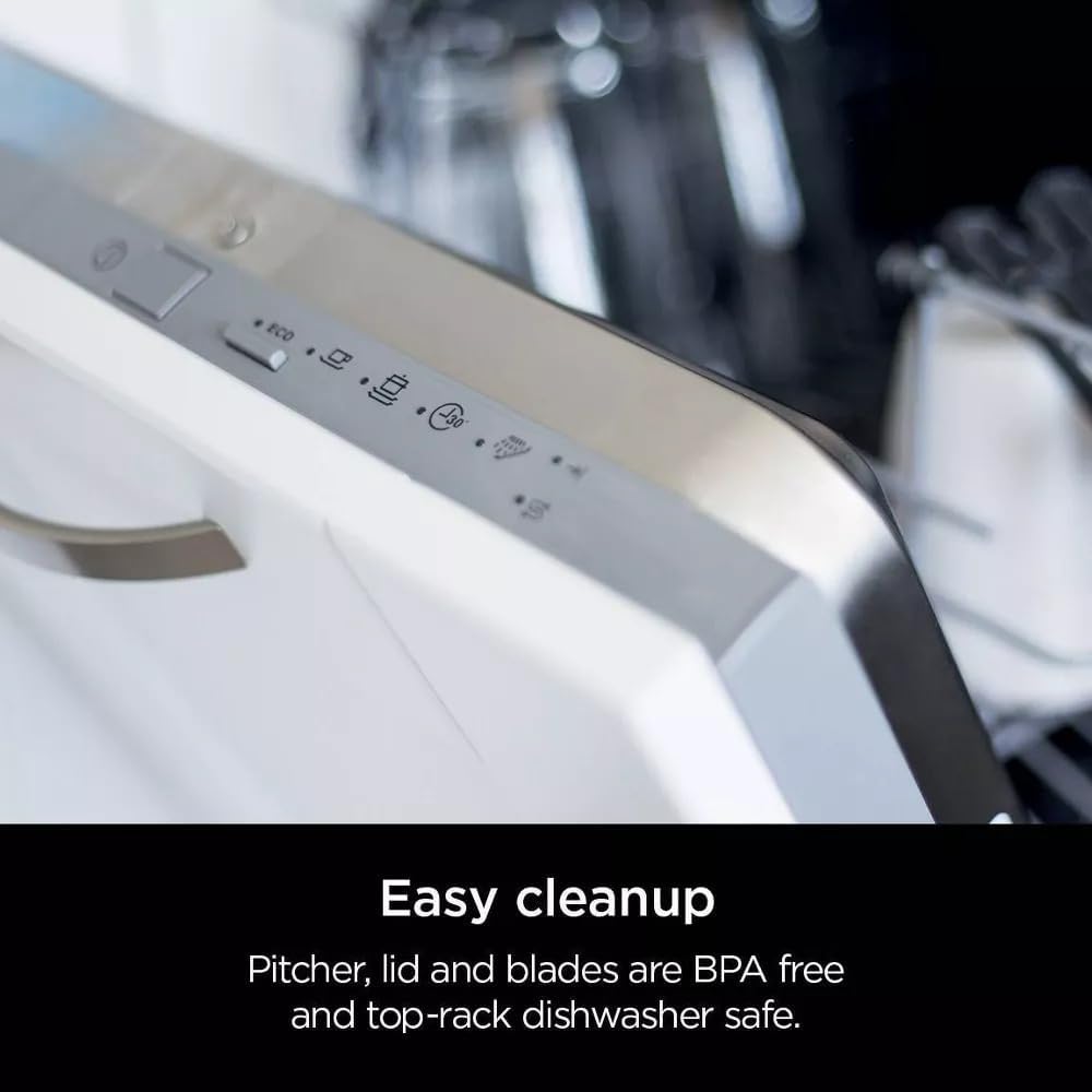 Ninja R-BN803TGT Professional Plus Kitchen Blender System & 8-Cup Food Processor - Black, Auto-iQ