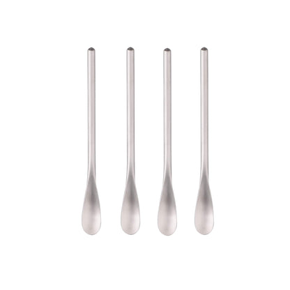 IMEEA Coffee Stirrers Demitasse Espresso Spoons SUS304 Stainless Steel Coffee Stir Sticks 5.9-Inch Tea Spoon, Set of 4