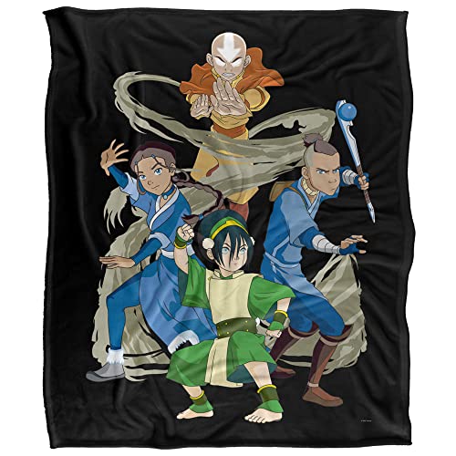 Team Avatar Silky Touch Throw Blanket 50x60 - Super Soft Fandom Blanket
