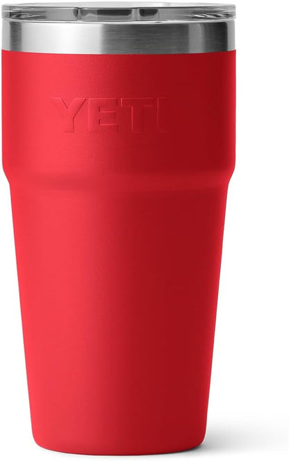 YETI Rambler 20 oz Stainless Steel Tumbler - Vacuum Insulated with MagSlider Lid for Ultimate Durability