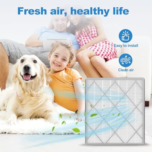 (3 Pack) HE401 Filter Replacement for Shark Air Purifier 4 - HE400 Series Compatible