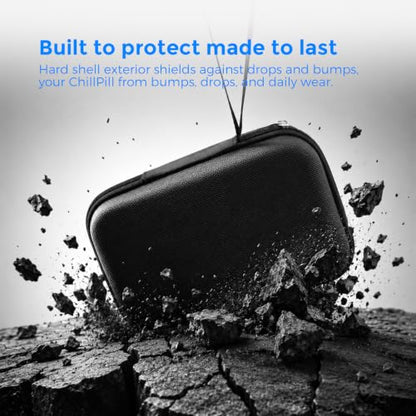 Hard Carrying Case for Shark Chill Pill Fan - Bag-Black Variation