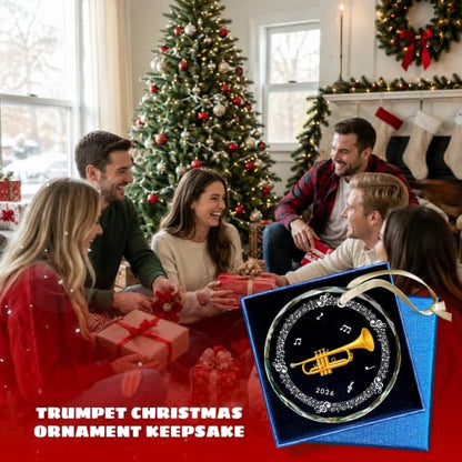 15 Trumpet Christmas Ornament Music Gift for Trumpet Lovers Kids Boys Girls