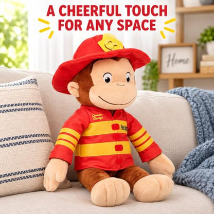 Cute Monkey Plush Pillow - 13 Inch Soft Stuffed Animal Toy - Style-4