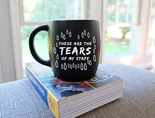 Funny Office Mug 16oz - World's Best Boss Joke Gift for Coworkers
