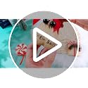 Hungdao 3D Christmas Egg Ornament with Mini Black Bells - Holiday Decor