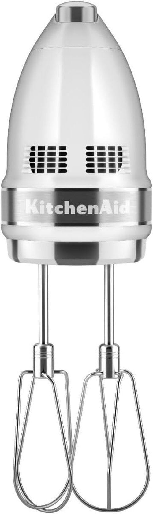 KitchenAid 9-Speed Hand Mixer - Versatile Mixing Power in Classic White