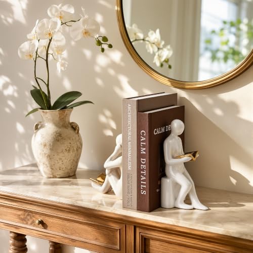 Decorative Linen Faux Book Set - Oatmeal-Brown, 2 Sizes for Home & Office