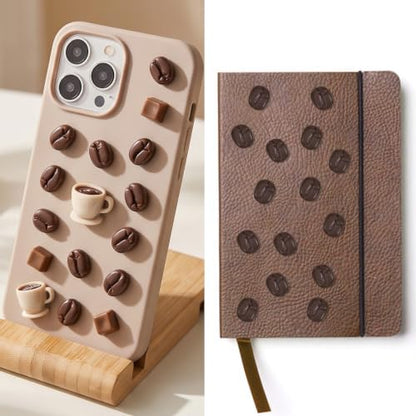 Fake Coffee Beans Decor Set - Resin Artificial Coffee Bean Props for Home & Craft