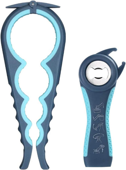 Skiennix Jar Opener - Easy Grip Bottle & Can Opener for Seniors & Arthritis Relief | Ideal for Low Strength Hands