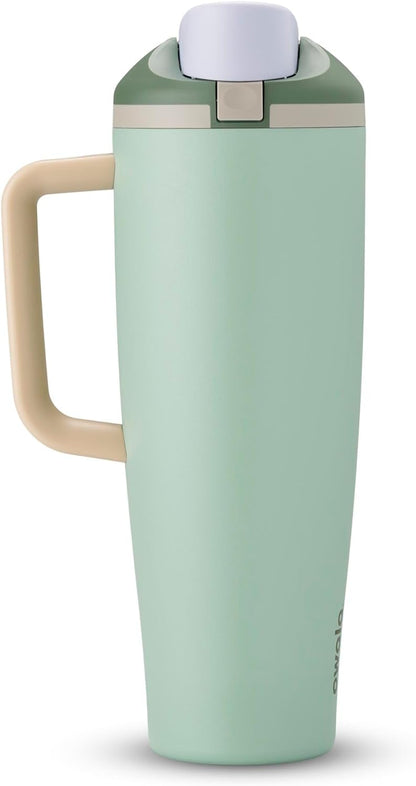 Owala FreeSip Tumbler - 40 oz. Stainless Steel - Eco-Friendly Green (Eucalyptus)