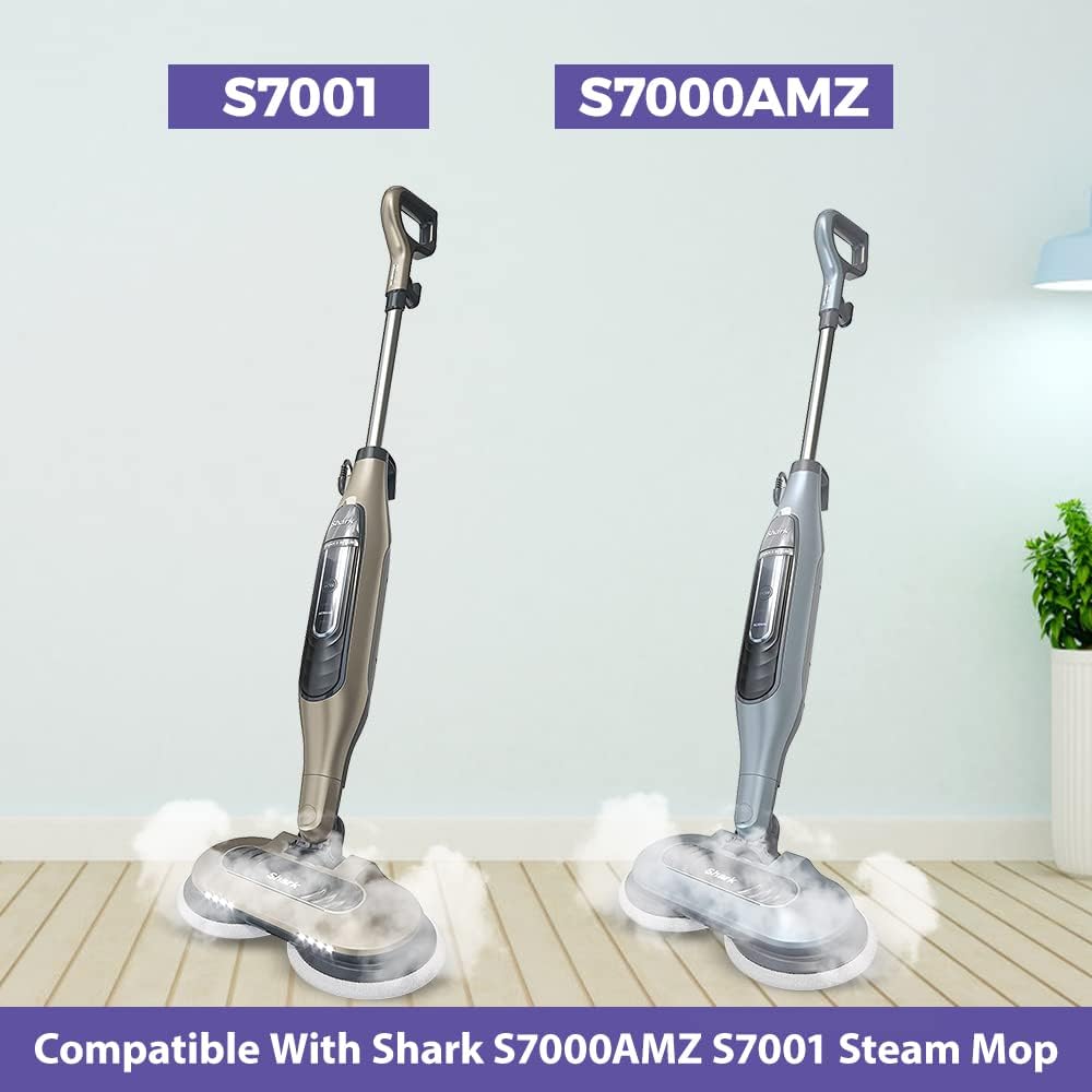 Shark Replacement Steam Mop Pads - Compatible with S7000 Series | 6-Pack for Effective Cleaning