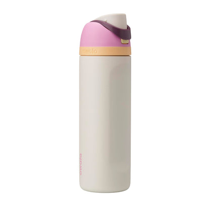 Owala FreeSip Insulated Stainless Steel Water Bottle with Straw, BPA-Free Sports Water Bottle, Great for Travel, 24 Oz, Daybreak
