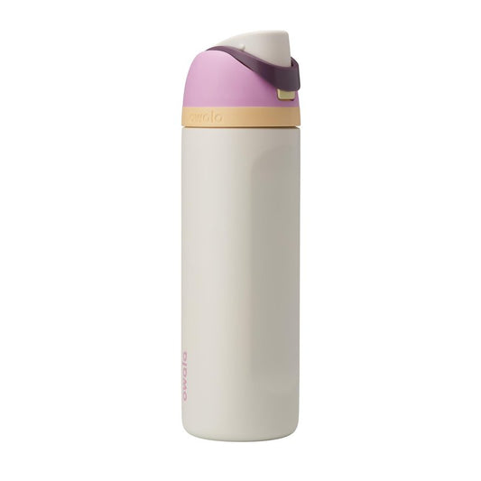 Owala FreeSip Insulated Stainless Steel Water Bottle with Straw, BPA-Free Sports Water Bottle, Great for Travel, 24 Oz, Daybreak
