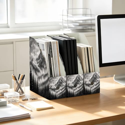 Emelivor Mountain Forest Desk Organizer Magazine File Holder - Variation 3