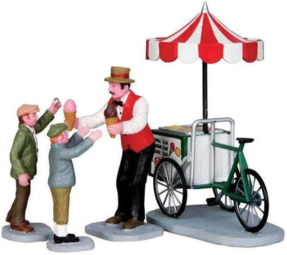 Lemax - Gelato Cart Set | Perfect for Summer Parties & Events - 4 Piece Collection