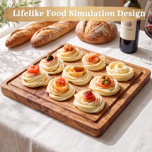 Artificial Pasta Props Set - 9 Decorative Food Models for Display and Craft