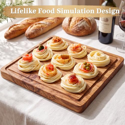 Artificial Pasta Props Set - 9 Decorative Food Models for Display and Craft