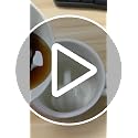 Black Up Yours Middle Finger Mug - Funny Ceramic Coffee Cup - Novelty Gag Gift