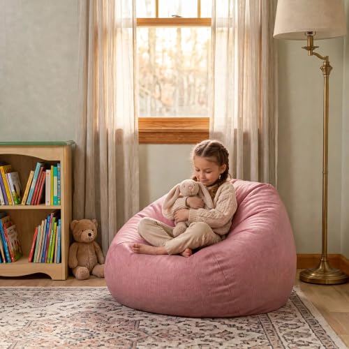 Jellybean Jam Classic Bean Bag Chair for Kids - Lightweight & Durable