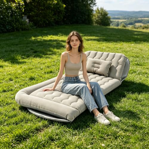Inflatable SUV Air Mattress with Electric Pump for Camping & Road Trips