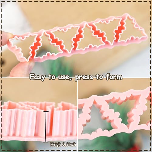 Mini Christmas Cookie Cutter Set for Pet Treats and Snacks - 6 Shapes - Christmas-1