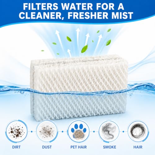 Humidifier Filter Replacement for Equate WF813 - 6 Pack