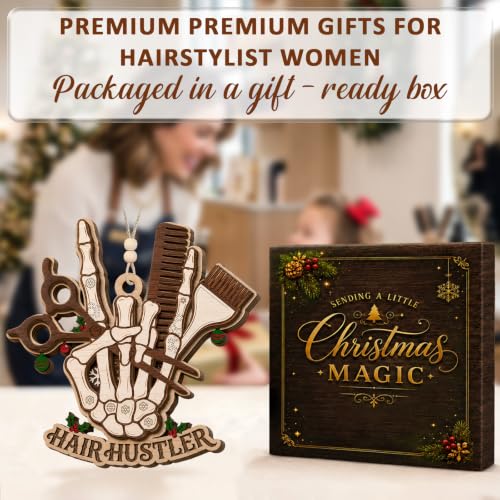 Hairdresser Christmas Ornament - Hair Stylist Gift for Hair Professionals