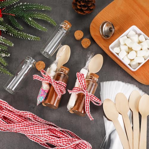 12-Piece Hot Chocolate Gift Set with Cocoa Tubes & Accessories