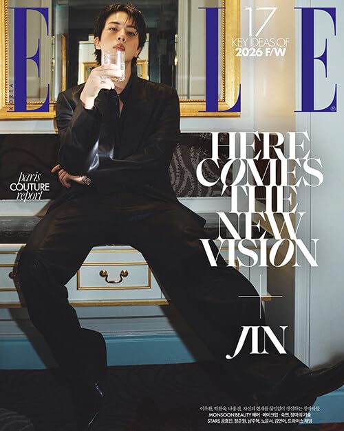 ELLE Korea August 2026 Magazine JIN A Version - Fashion & Lifestyle