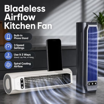 Portable Air Conditioner with 3 Speeds & LED Touch Screen - Gray