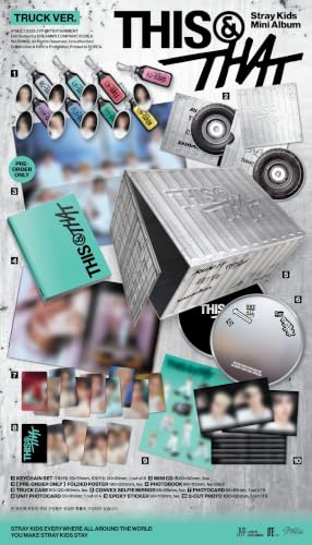 (TRUCK Version) SKZ Stray Kids THIS & THAT 10th Mini Album TNT T&T - Official K-POP Sealed Collectible