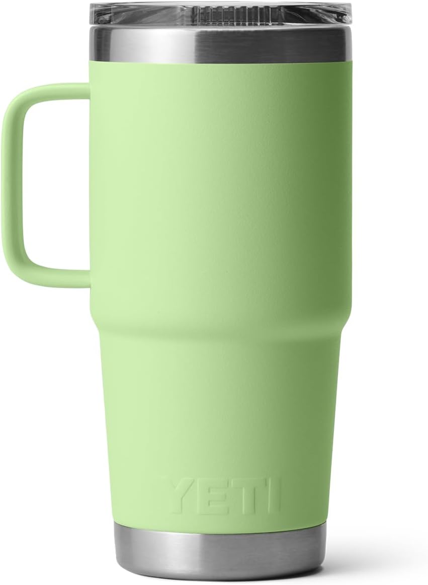 YETI Rambler 20 oz Travel Mug - Stainless Steel, Vacuum Insulated with Stronghold Lid for Ultimate Durability