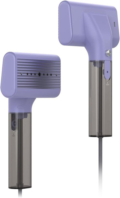 G10 Portable Handheld Garment Steamer - 1200W Mini Travel Iron, Lightweight 0.9 lbs, Violet