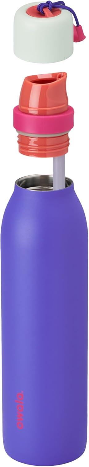 Owala FreeSip Twist Insulated Stainless Steel Water Bottle - BPA-Free, 24 oz, Perfect for Sports & Travel