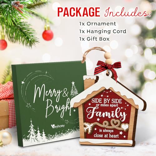 Family Christmas Ornament 2026 - Personalized Keepsake for Loved Ones