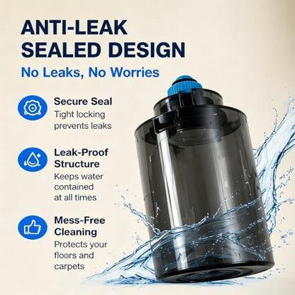 Large Capacity Water Tank for Vacuum Cleaner 800ml Replacement Part