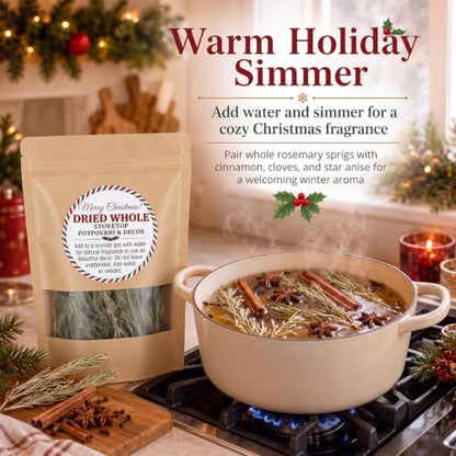 Christmas Simmer Potpourri Kit with Rosemary - 480g, 2 Pack Variation