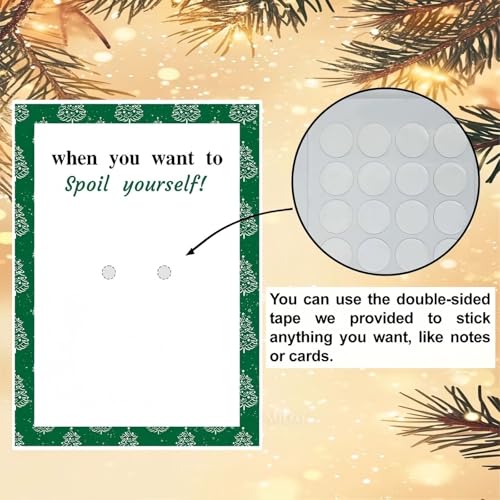 Christmas Gift Card Book S30 - Surprises, DIY Spiral-Bound Holiday Organizer