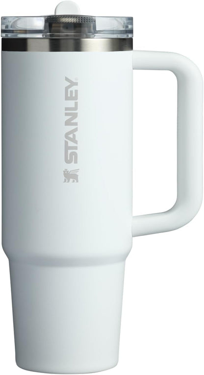 STANLEY Quencher ProTour 30 oz Tumbler - Leakproof Lid, Built-In Straw & Handle | Insulated, BPA-Free, Frost