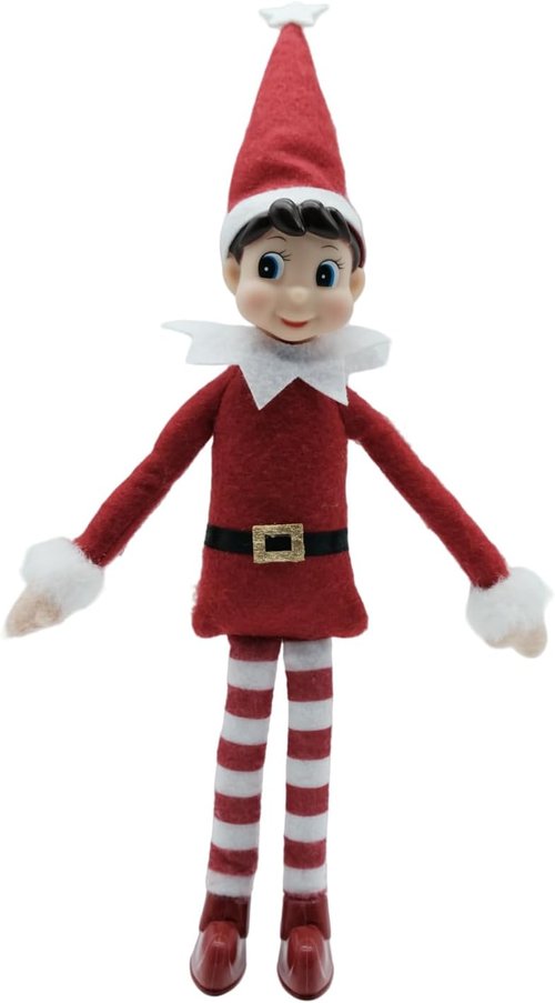 LovelfStory Christmas Elf Doll Plush Toy - Perfect Holiday Gift for Kids | Festive Decor