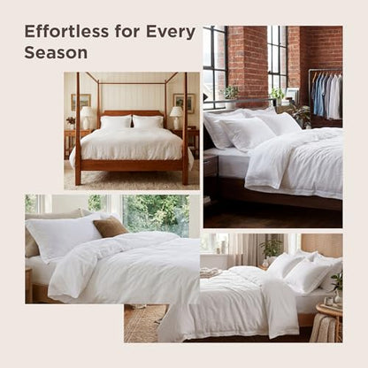 Bedsure Sage Green Duvet Cover Twin/Twin XL Size - 2 Pieces Prewashed Polyester Extra Soft Bedding Set, Includes 1 Twin Duvet Cover 68''x90'' with Zipper Closure & 1 Pillow Sham, No Comforter